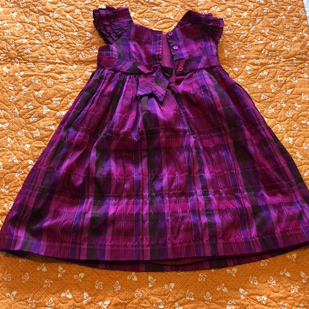 Girls purple dress